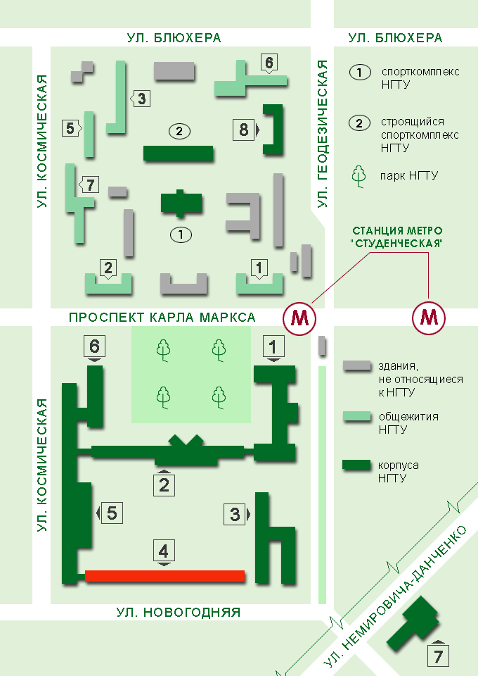 Нгту полное название. НГТУ Новосибирск расположение корпусов. НГТУ Новосибирск 3 корпус. Схема корпусов НГТУ Новосибирск. Карта 7 корпуса НГТУ.
