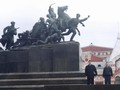 У памятника Чапаеву